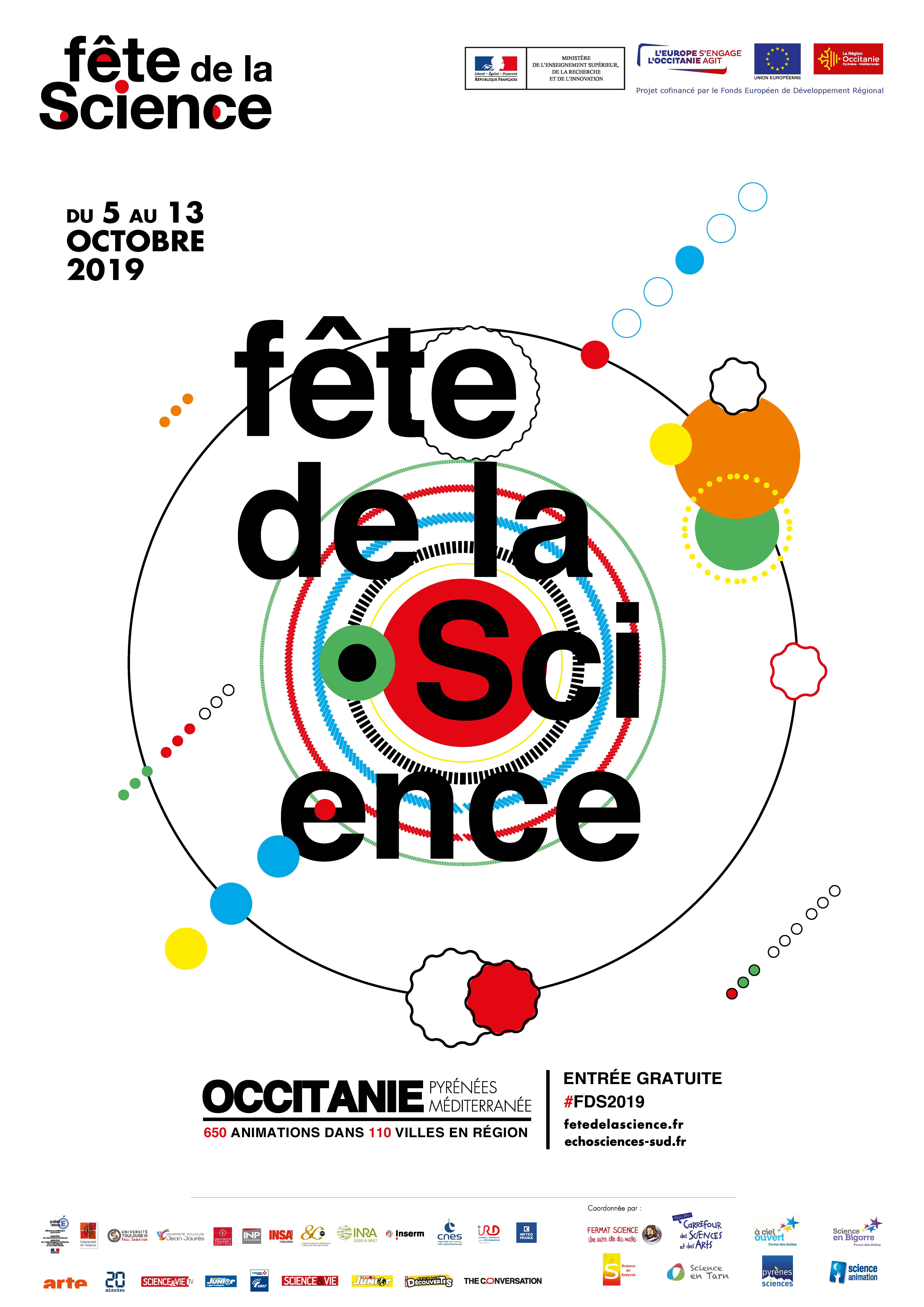 Affiche Fête de la Science 2019